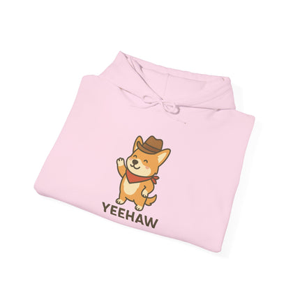 Yeehaw, Cute Cowboy Corgi Hoodie