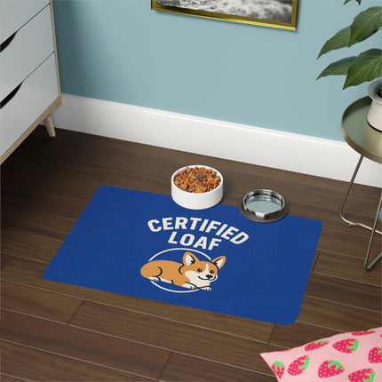Certified Loaf, Cute Corgi Feeding Mat