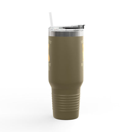 Life is Short, So Are My Legs, Cute Corgi Insulated Travel Mug