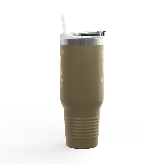 Life is Short, So Are My Legs, Cute Corgi Insulated Travel Mug