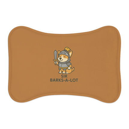 Sir Barks-A-Lot, Cute Corgi Feeding Mat