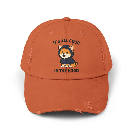 It's All Good In The Hood, Corgi Cap, Unisex