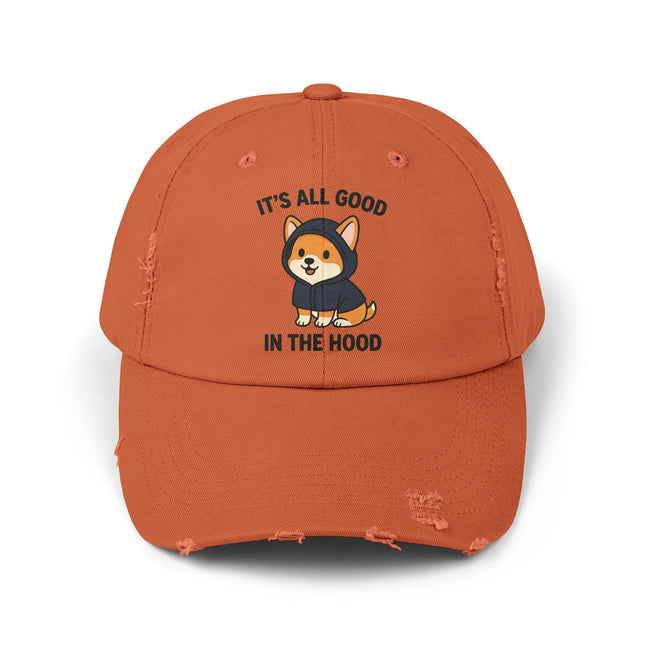 It's All Good In The Hood, Corgi Cap, Unisex