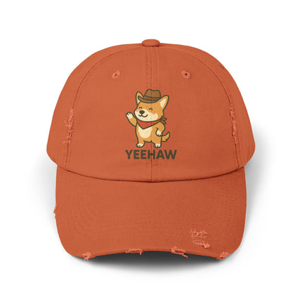 Yeehaw, Cowboy Corgi Cap, Unisex