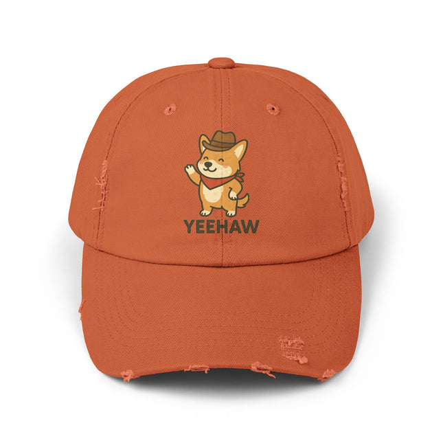Yeehaw, Cowboy Corgi Cap, Unisex