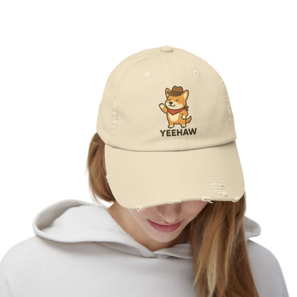 Yeehaw, Cowboy Corgi Cap, Unisex