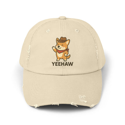 Yeehaw, Cowboy Corgi Cap, Unisex
