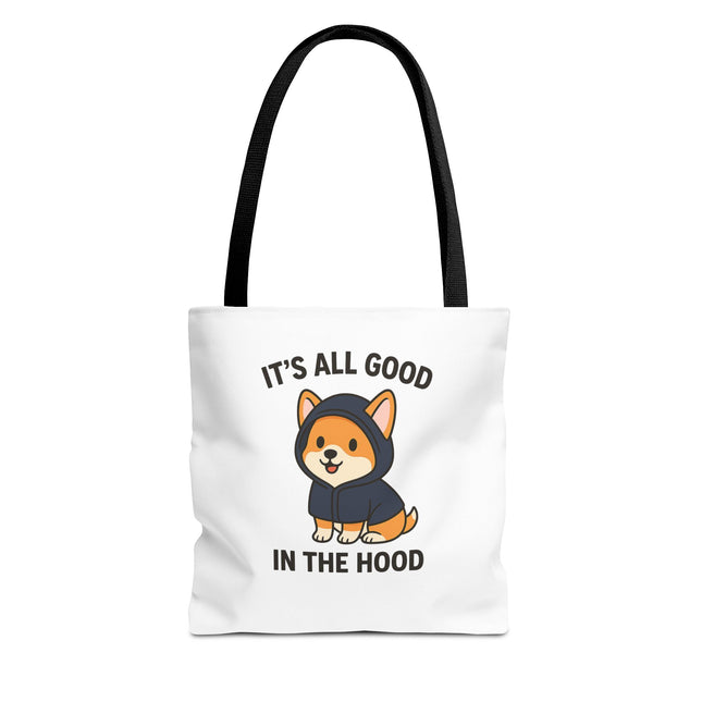 Cute Corgi Tote Bag, Funny Pet Lover's Gift, Animal Print Shopping Bag, Dog Mom Accessory, Adorable Everyday Carryall