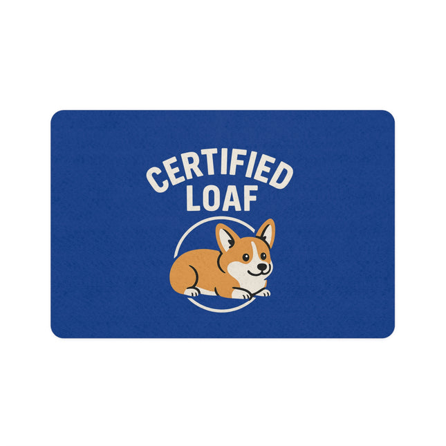 Certified Loaf, Cute Corgi Feeding Mat