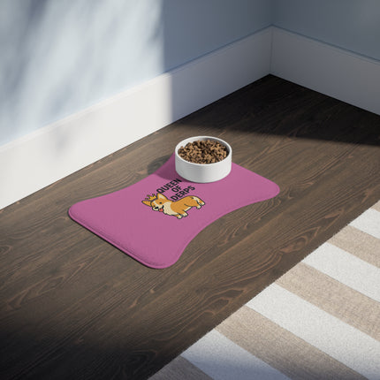 Queen of Derps, Cute Corgi Feeding Mat