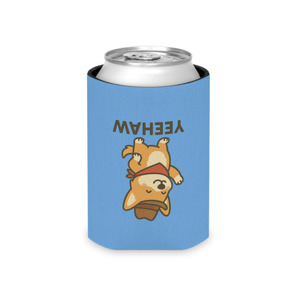 Yeehaw, Corgi the Cowboy Beer Coozie