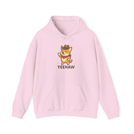 Yeehaw, Cute Cowboy Corgi Hoodie