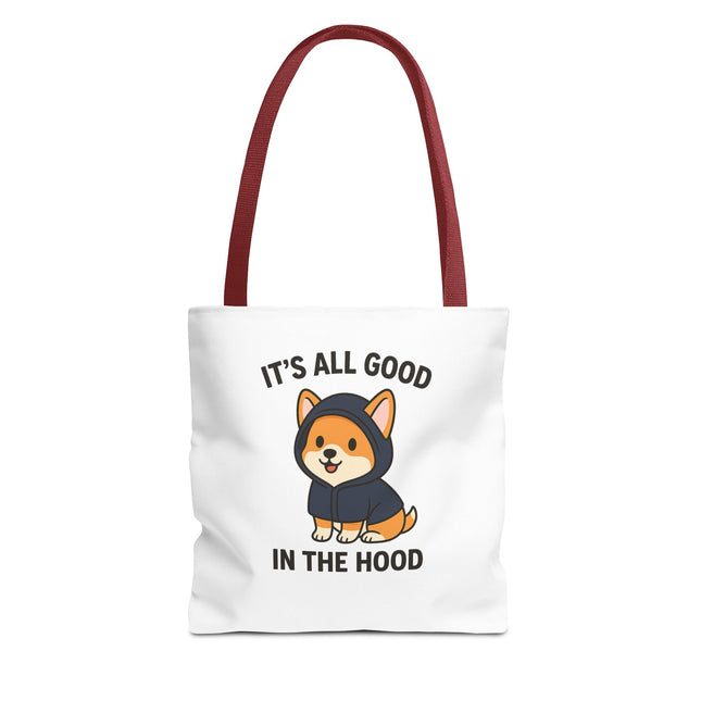 Cute Corgi Tote Bag, Funny Pet Lover's Gift, Animal Print Shopping Bag, Dog Mom Accessory, Adorable Everyday Carryall