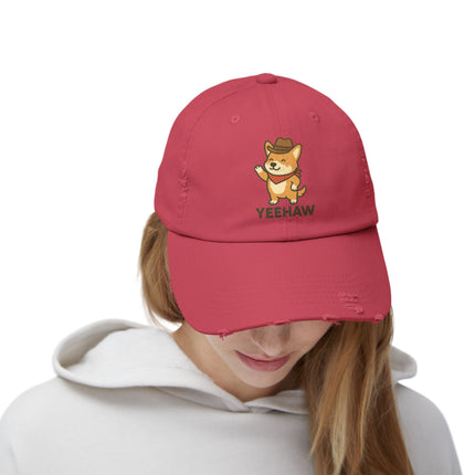 Yeehaw, Cowboy Corgi Cap, Unisex