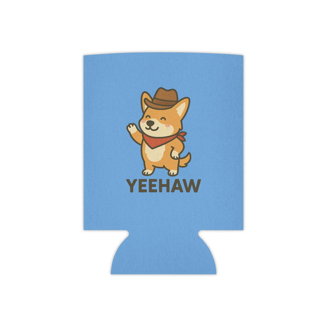 Yeehaw, Corgi the Cowboy Beer Coozie