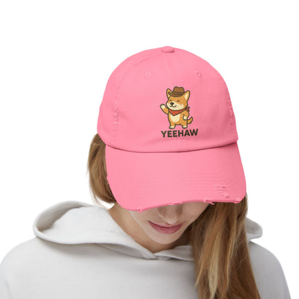 Yeehaw, Cowboy Corgi Cap, Unisex
