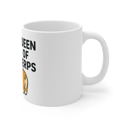 Queen of the Derps, Cute Corgi Coffee Mug