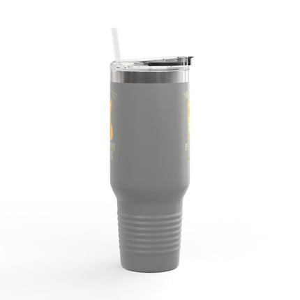 Life is Short, So Are My Legs, Cute Corgi Insulated Travel Mug