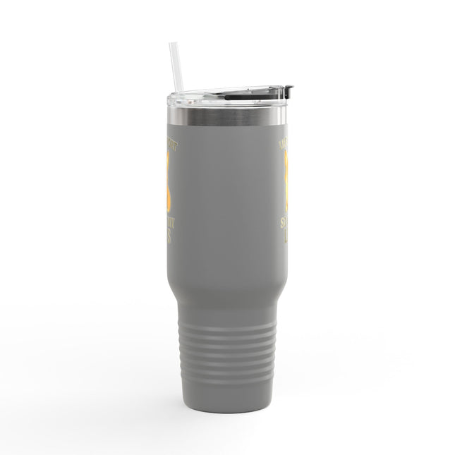 Life is Short, So Are My Legs, Cute Corgi Insulated Travel Mug