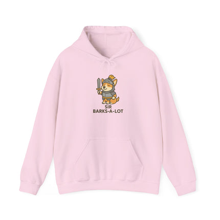Sir Barks-A-Lot, Cute Corgi Hoodie