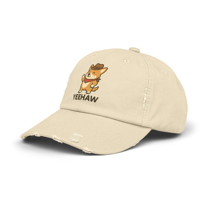 Yeehaw, Cowboy Corgi Cap, Unisex