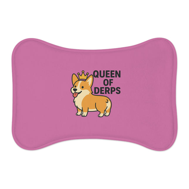 Queen of Derps, Cute Corgi Feeding Mat