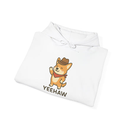 Yeehaw, Cute Cowboy Corgi Hoodie