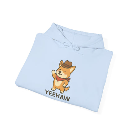 Yeehaw, Cute Cowboy Corgi Hoodie