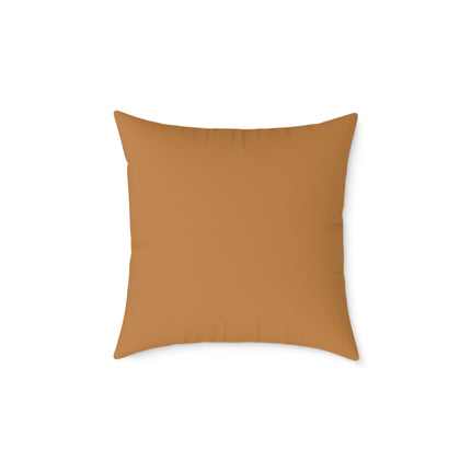 Corgi Mona Lisa, Canvas Pillow